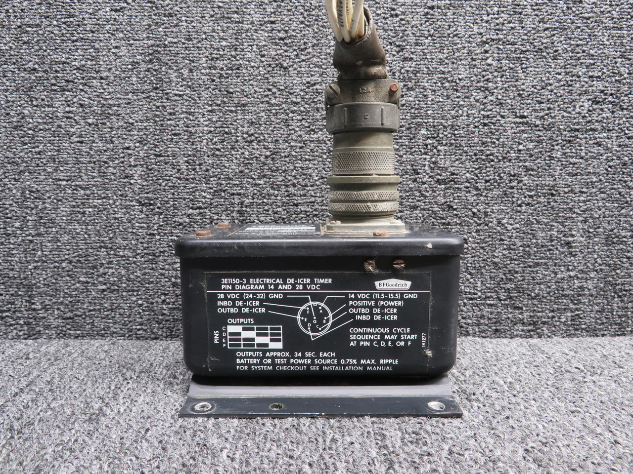 3E1150-3 (Use: 3E1150-10) BF Goodrich De-Ice Timer (Volts: 14-28)