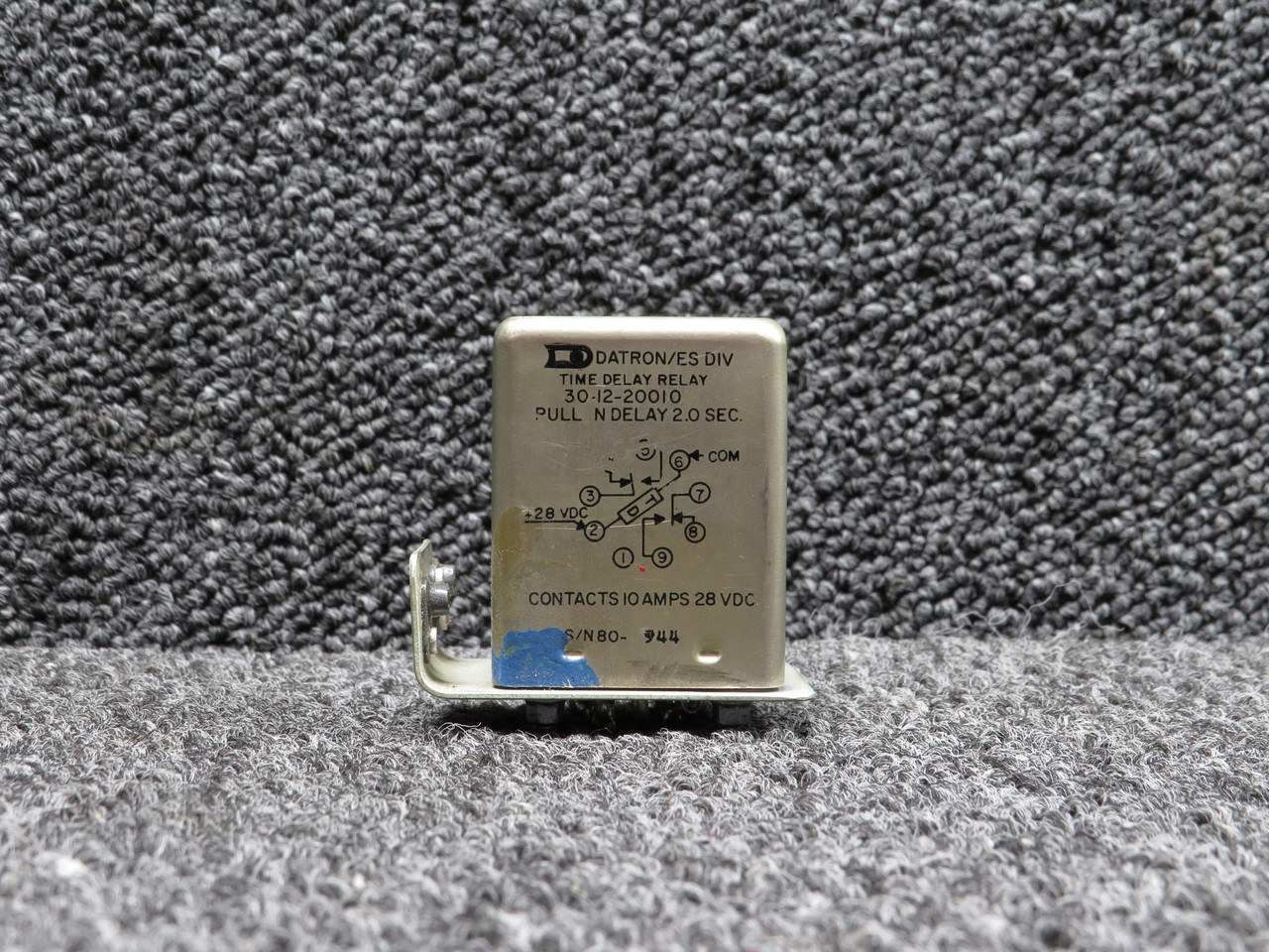 30-12-20010 Datron Time Delay Relay (28V) (10A)