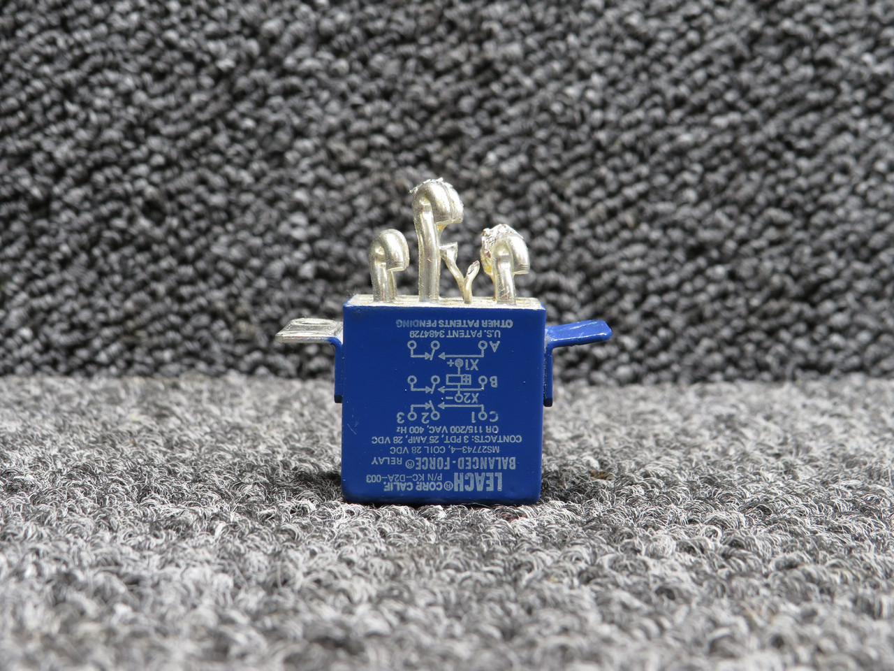 KC-D2A-003 Leach MS27743-4 Relay (28V) (25A) For Sale