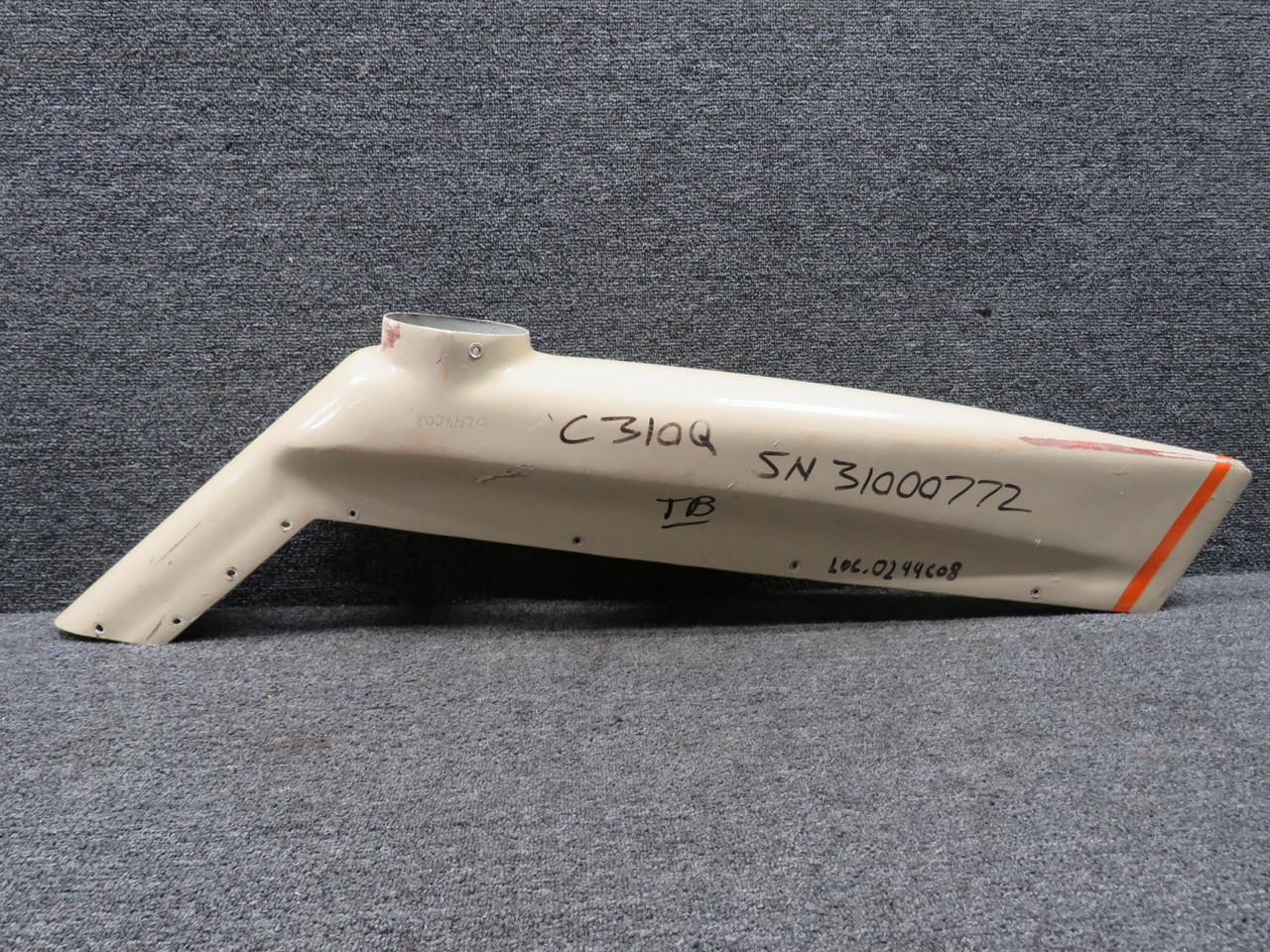 0831018-4 Cessna Rudder Tip Assembly w Beacon Cutout (Chipped Tip ...