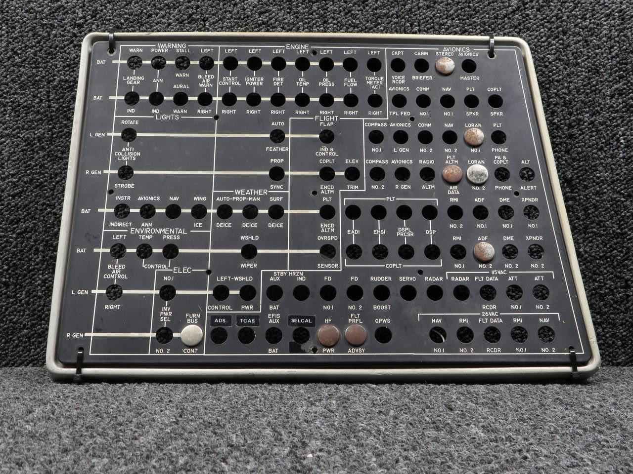 バッジ4 129-034046-5 Raytheon Beechcraft Breaker Panel Assembly