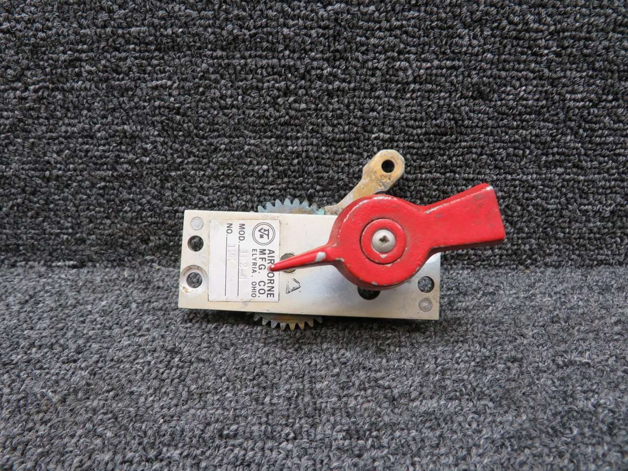 1M2-4 Airborne Fuel Selector Assembly with Red Knob RH