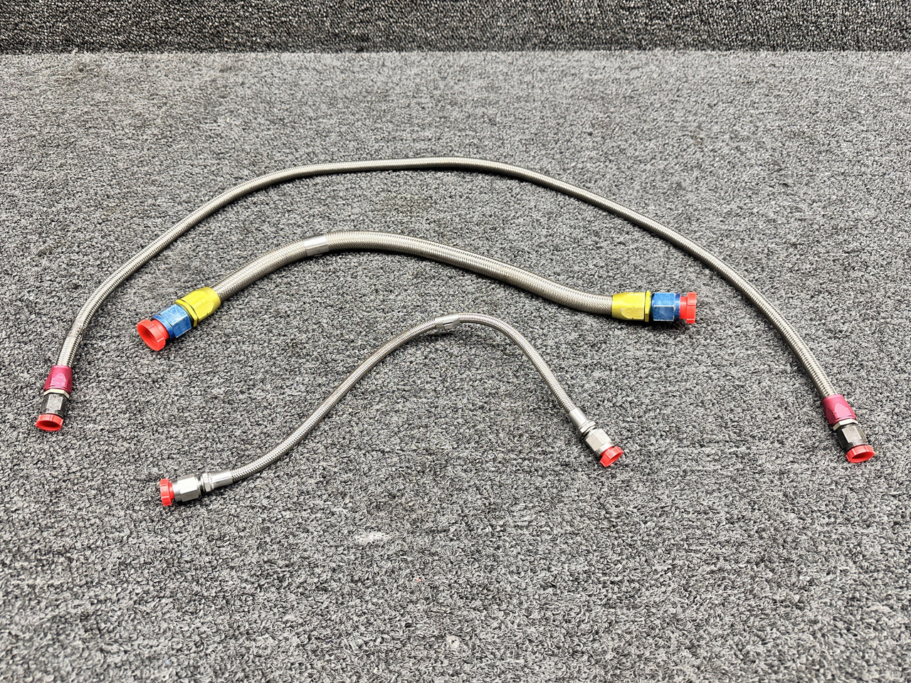 AE7010000E0380, 156001-8D0174 Aeroquip Hoses (Set of 3)