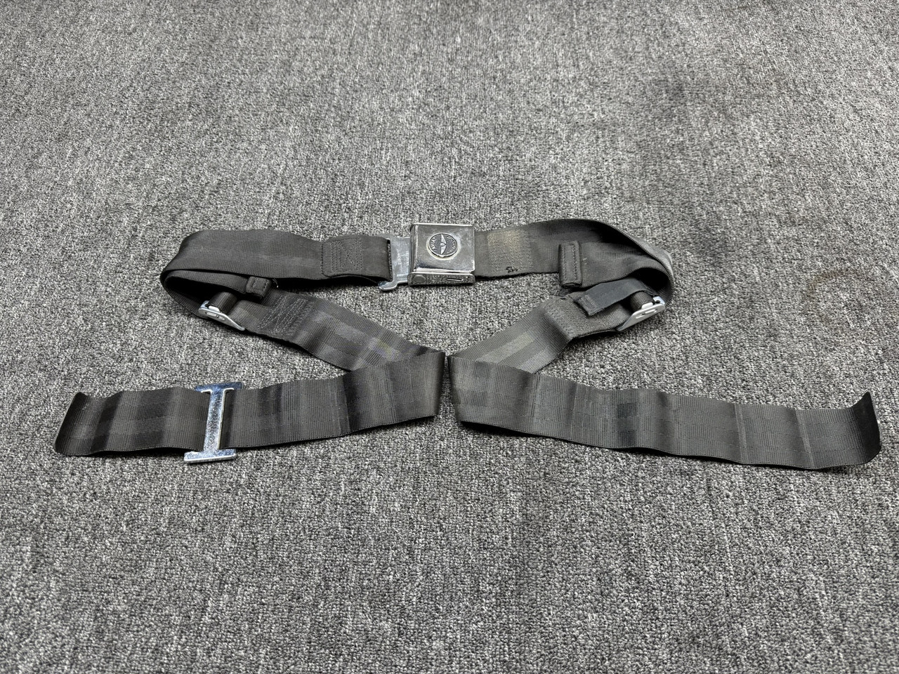 502875-401-2251 AmSafe Pilot Seat Belt Assembly (3 Straps) For Sale