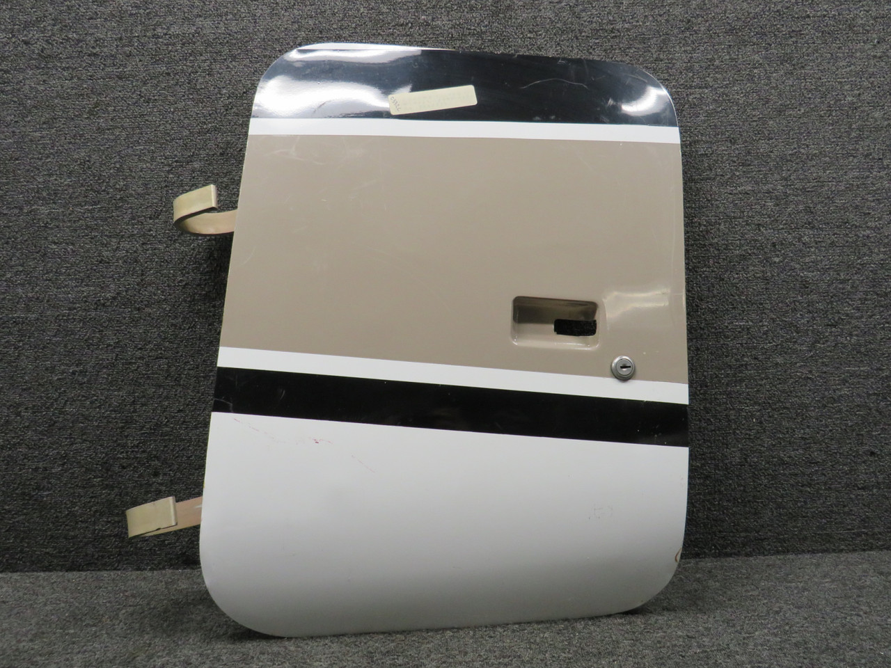 NEAページ ① 0711791-1 Cessna Baggage Door Assembly (Minus Latch) (Striped) For