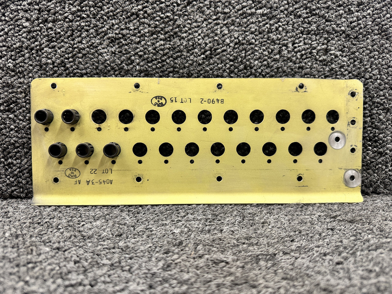 B490-2, B170-1, A938-2 Robinson R22 Breaker Panel Set (No Breakers)