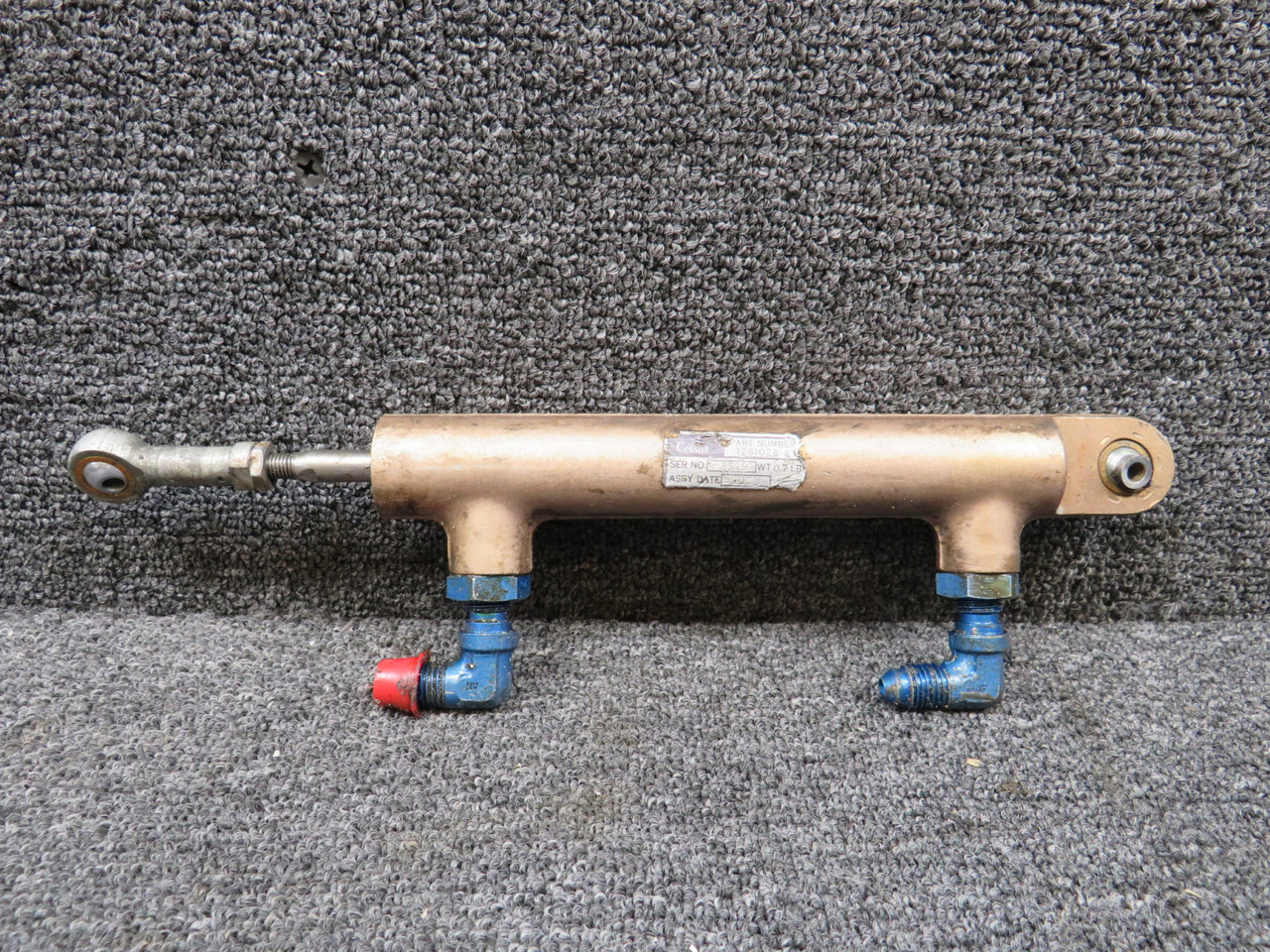 1281028-2 (Use: 9882007-2) Cessna 210 Nose Gear Door Actuator