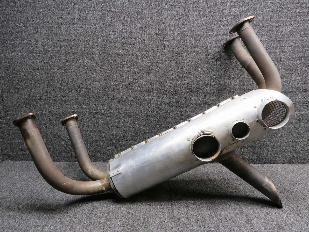 169-950017 Beechcraft B23 Exhaust Assembly with Muffler Shroud Assembly