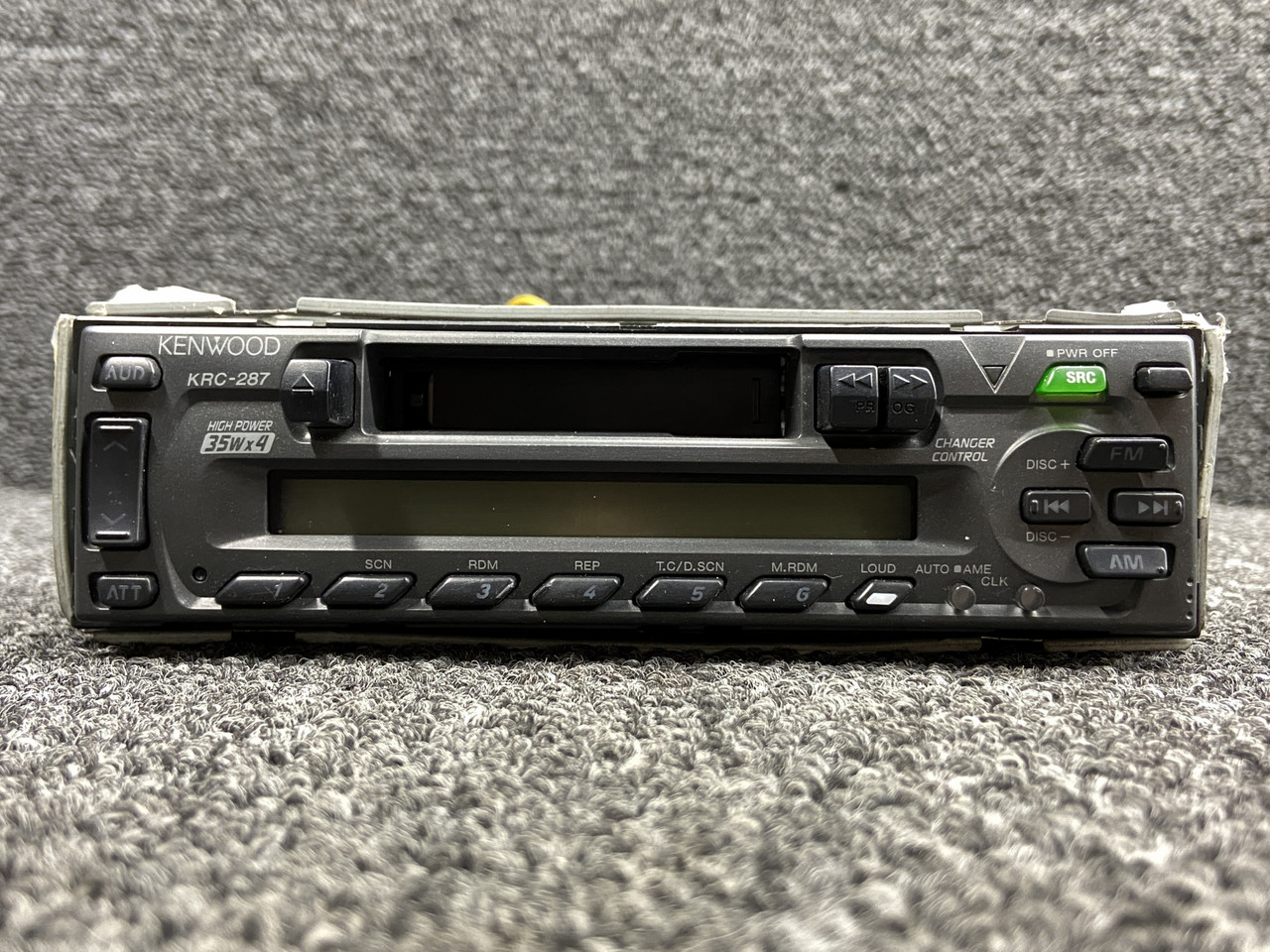 KRC-287 Kenwood Cassette Receiver w Detachable Face (12 Volts