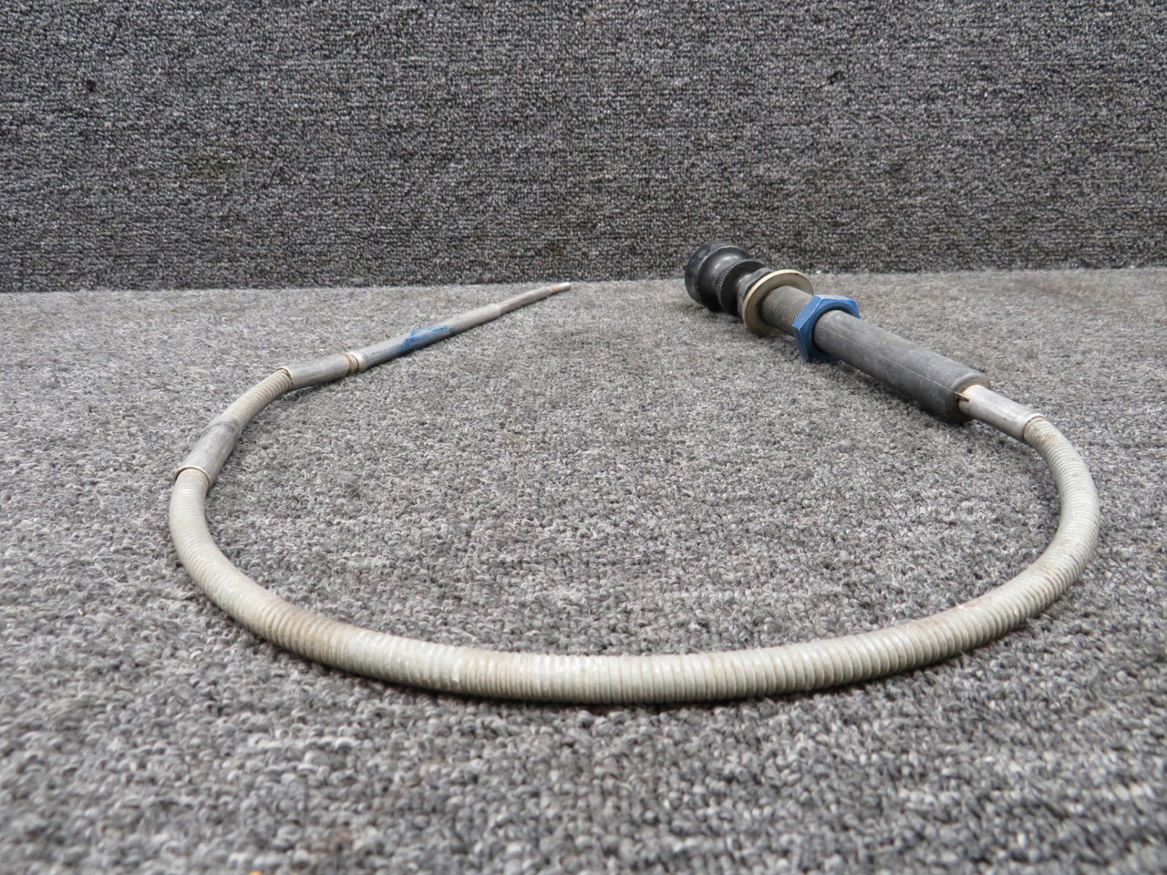 9863056-1 Cessna 152 Throttle Control Cable Assembly (Worn) For Sale