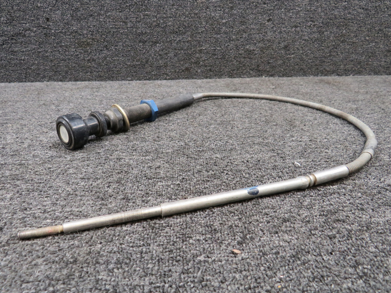 9863056-1 Cessna 152 Throttle Control Cable Assembly (Worn) For Sale