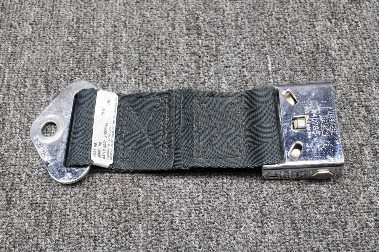 クッションタグ　ROUTE No.11 449968 American Safety Flight Systems 443440-5 Seatbelt Buckle