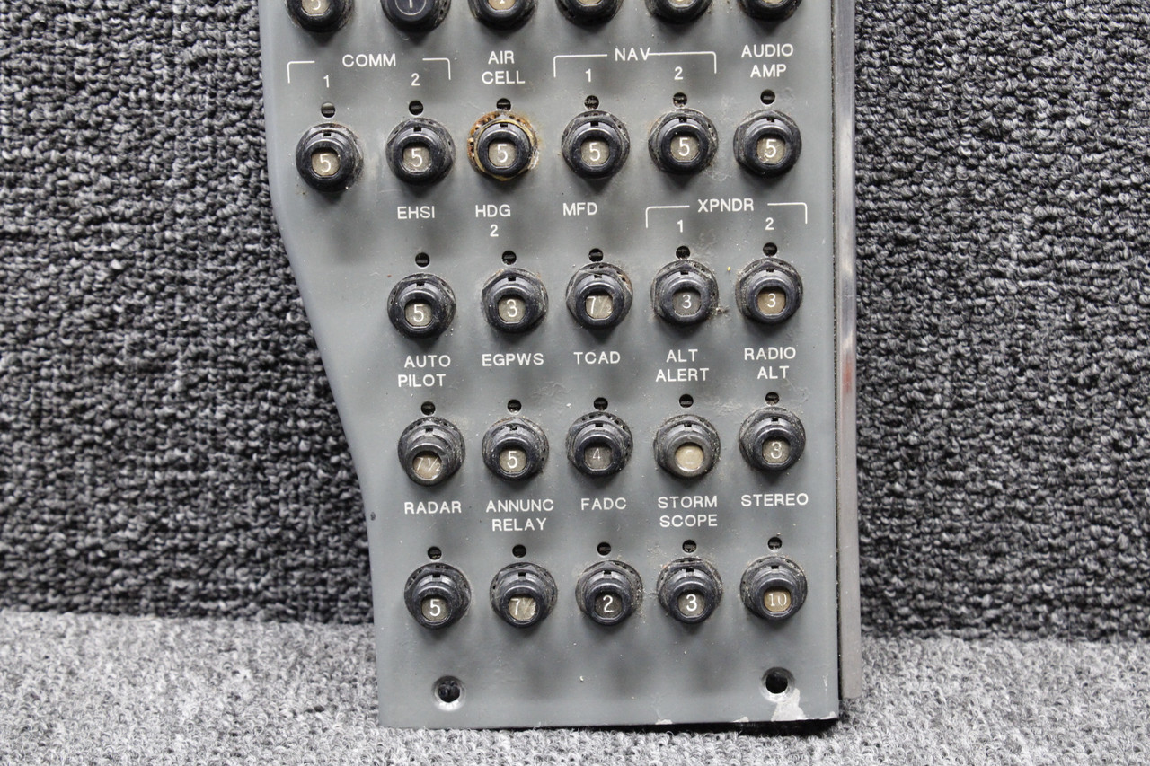 5618029-3 Cessna 414 Upper Circuit Breaker Panel Assembly