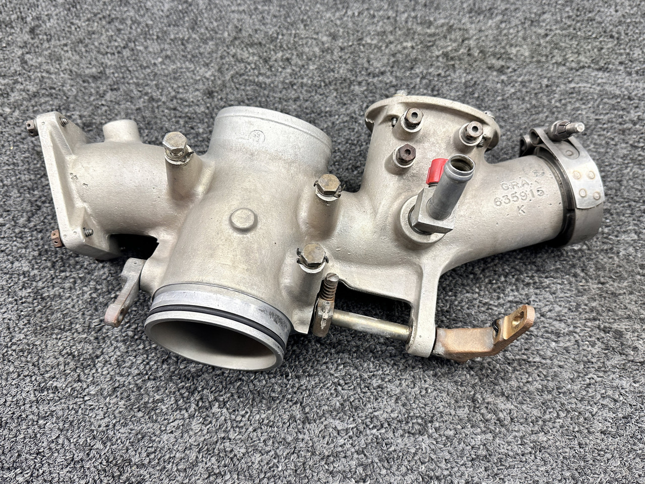 635915 Continental TSIO-520-NB1B Throttle Body Assembly with Clamp