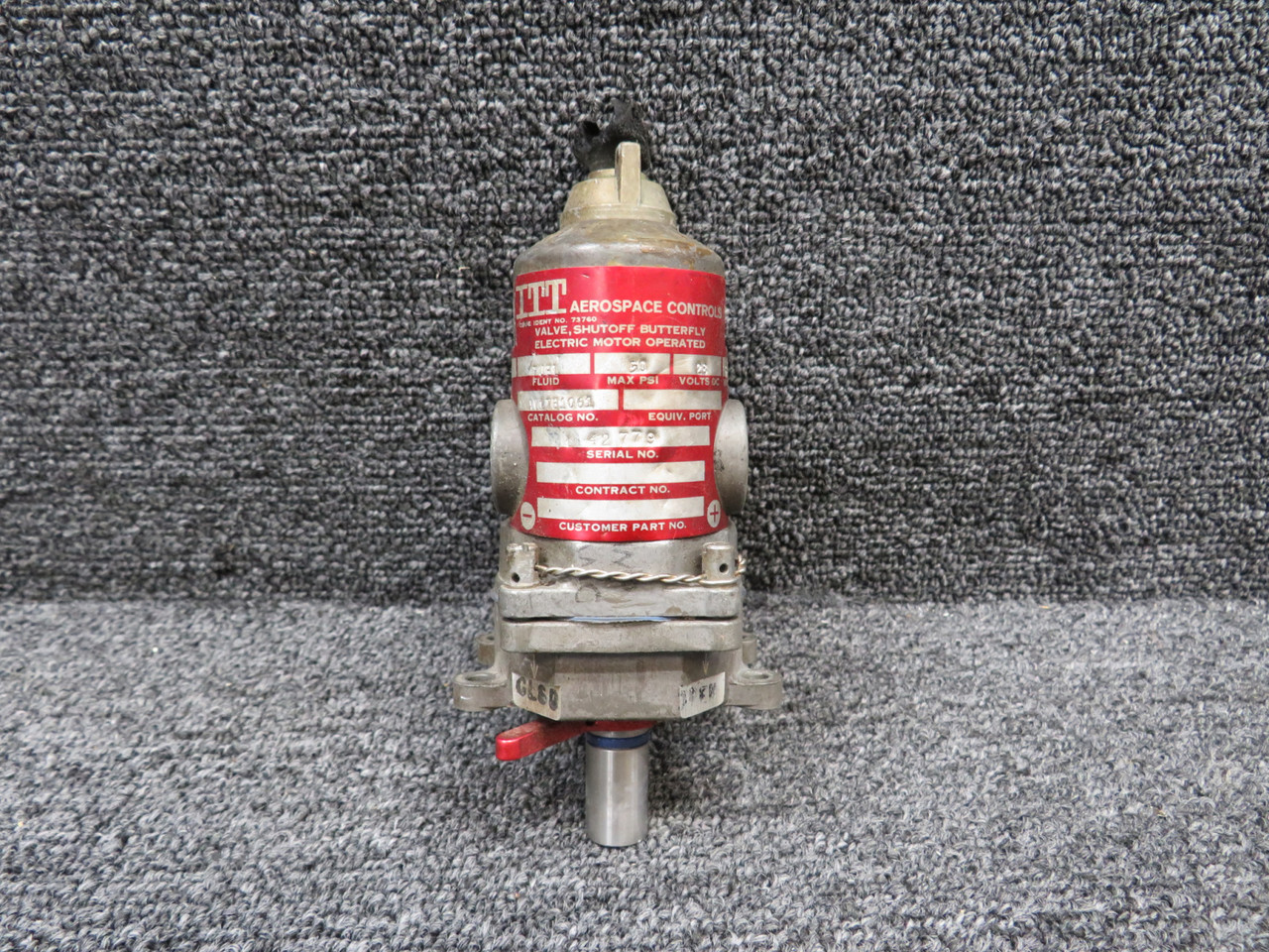 AV17B1061 ITT Fuel Shut-Off Valve Motor Assembly (Volts: 28)