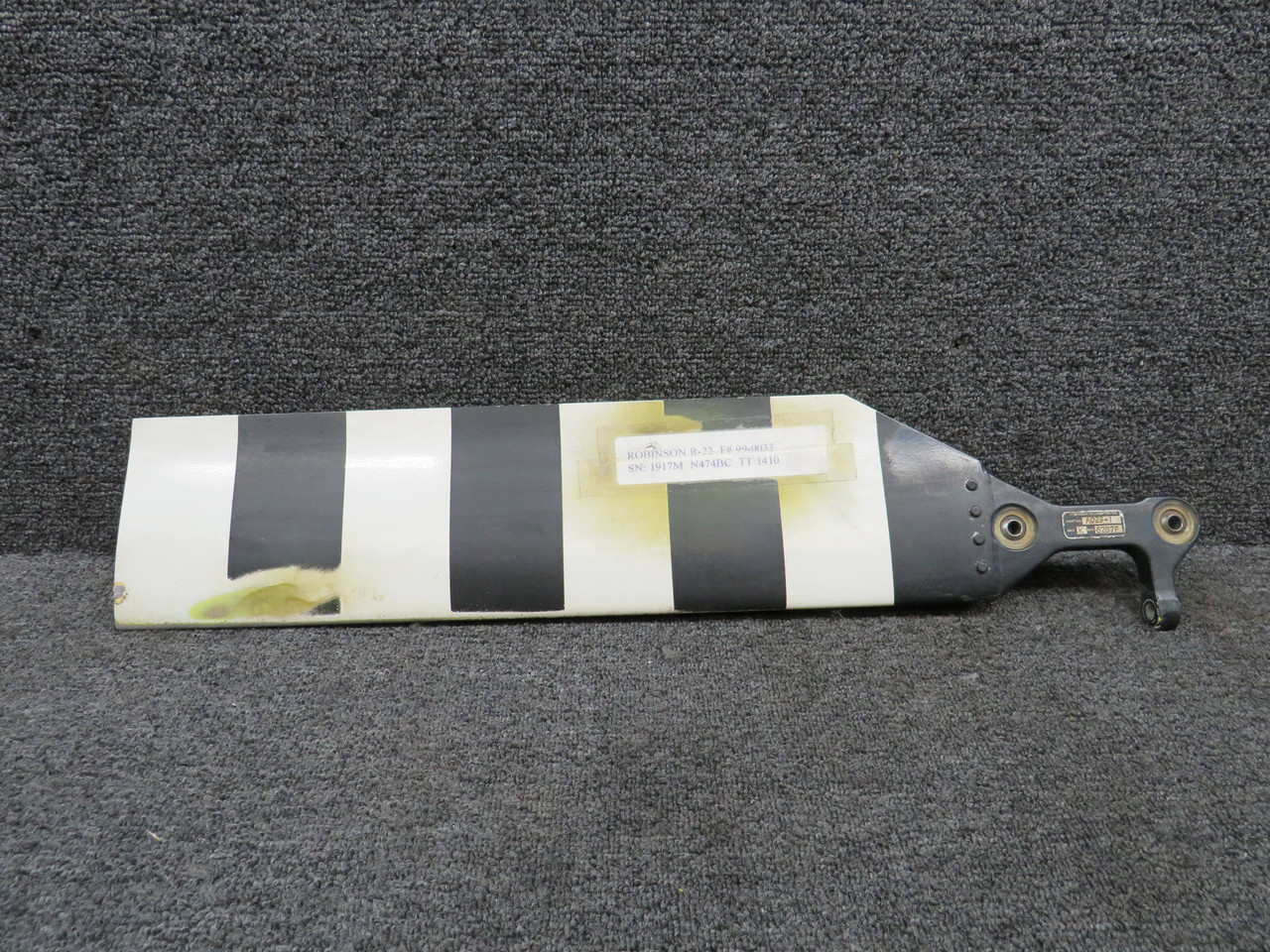 A029-1 Rev. K Robinson R22 Tail Rotor Blade (Core)