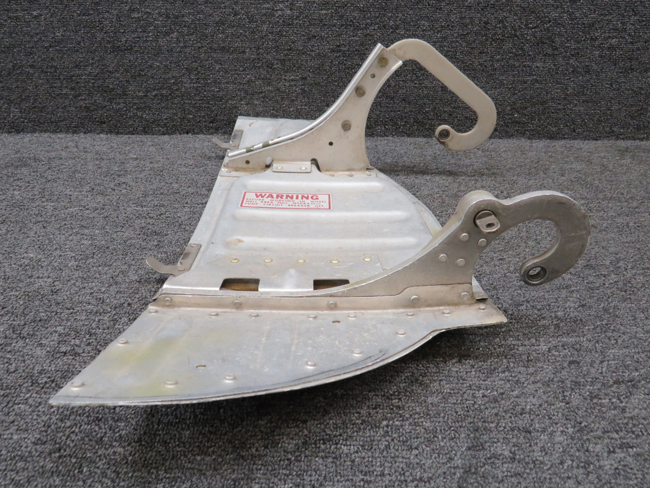 1542060-1 Cessna 337 Forward Nose Gear Door Left Hand, Worn