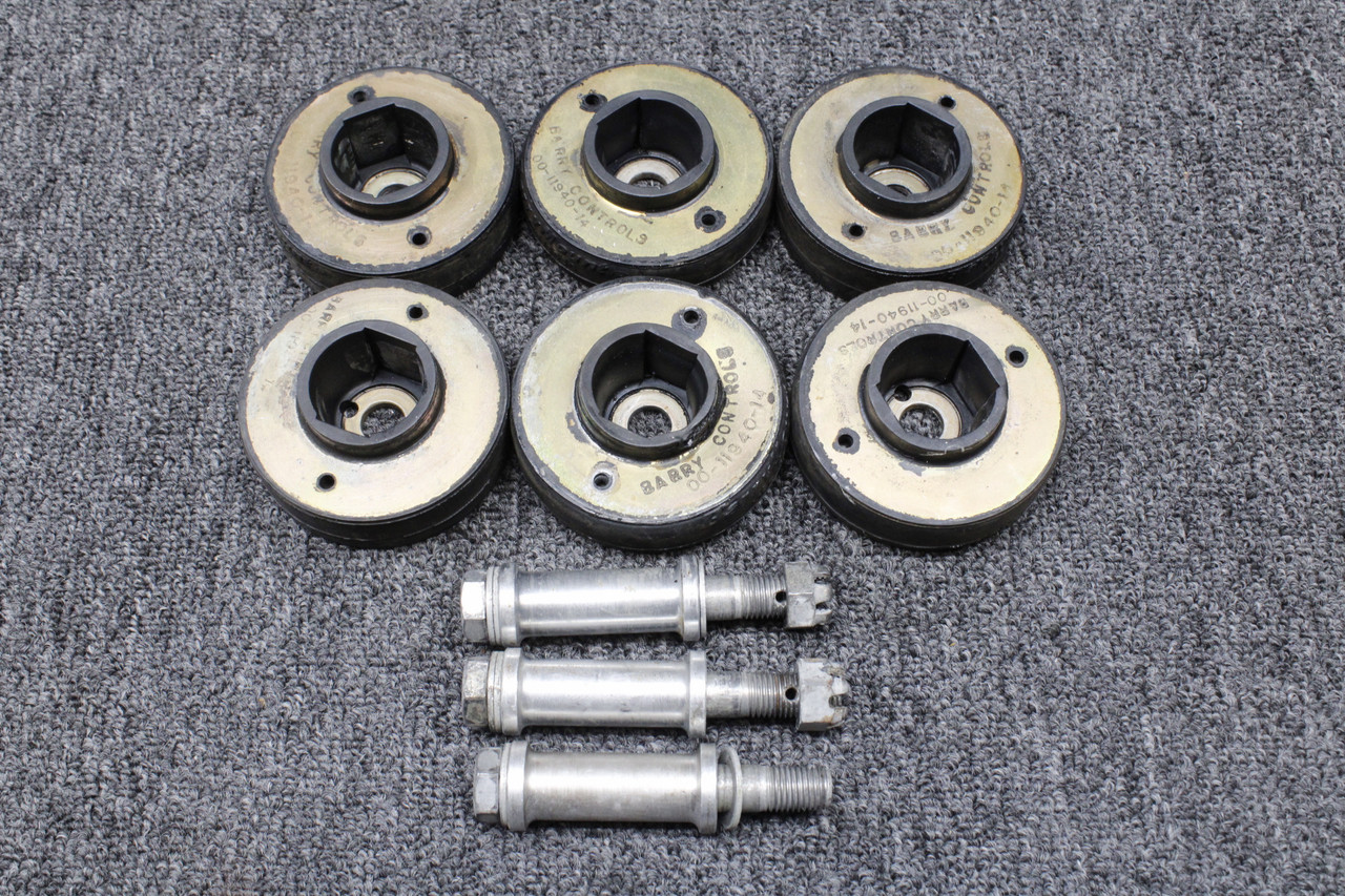 94110-01 Lycoming O-540-A1D5 Barry Engine Shock Mount Set of 3