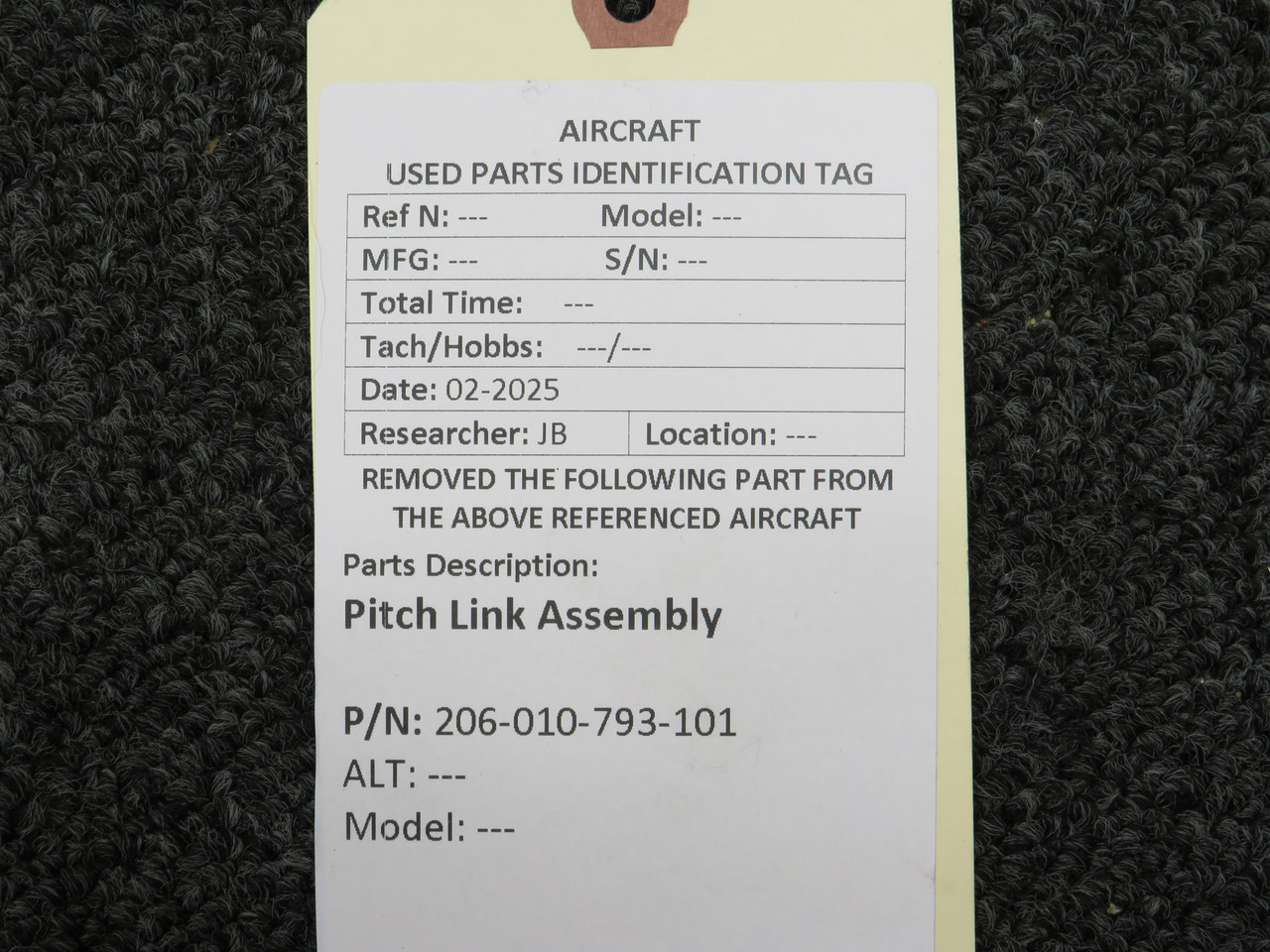 206-010-710-003 Bell 206 Pitch Link Assembly For Sale