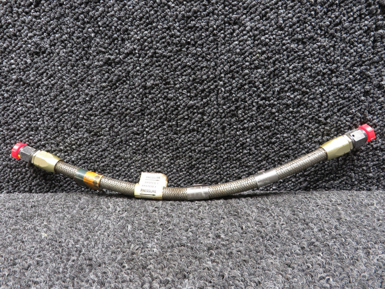 156536-45-0126 Aeroquip Hydraulic Line Braided 12” (New Old Stock)