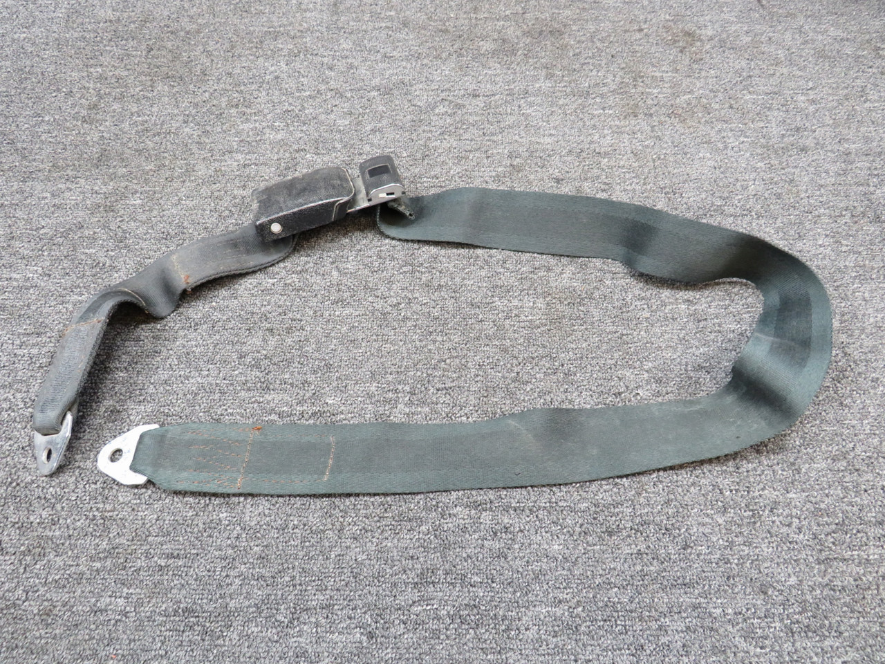 IMM-111050-21, IMM-111040-2 Indiana Mills Buckle and Seatbelt Assembly (Worn)