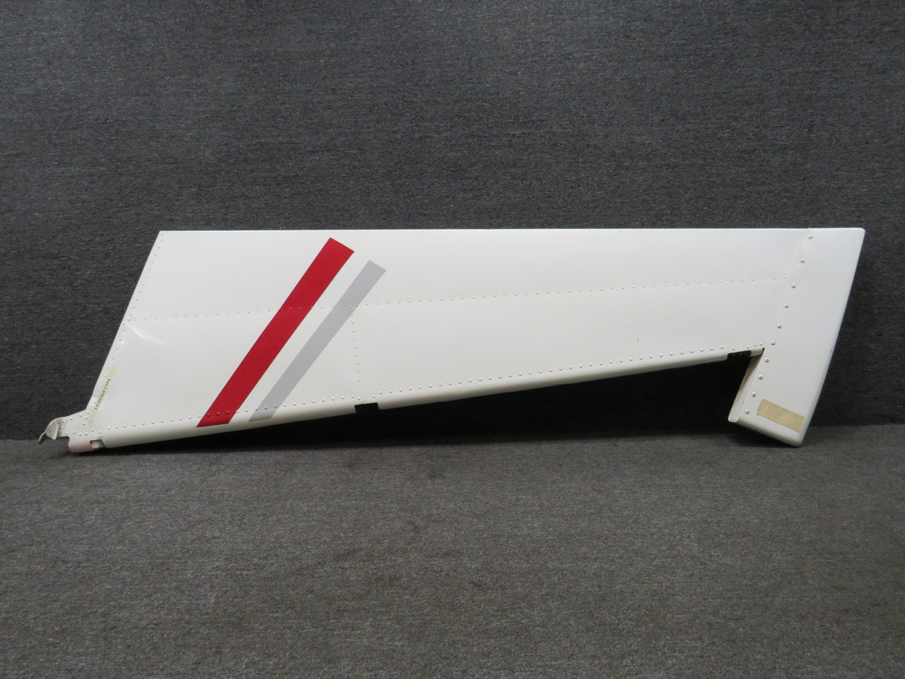1231001-1 Cessna 210A Rudder Assembly (Loose Parts, Worn Paint