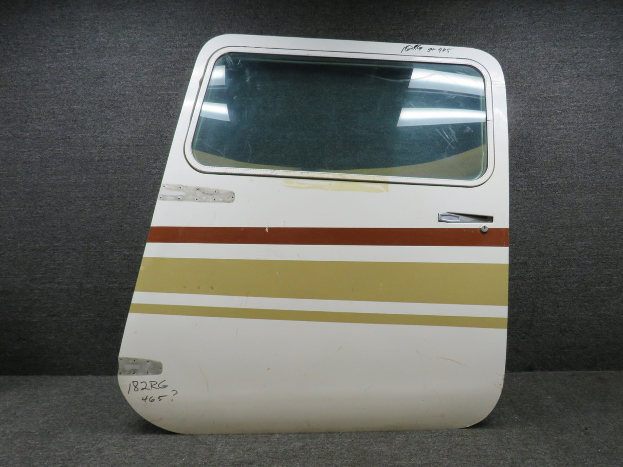 1217045-212 Cessna R182 Cabin Door Structure Left Hand, Worn Paint