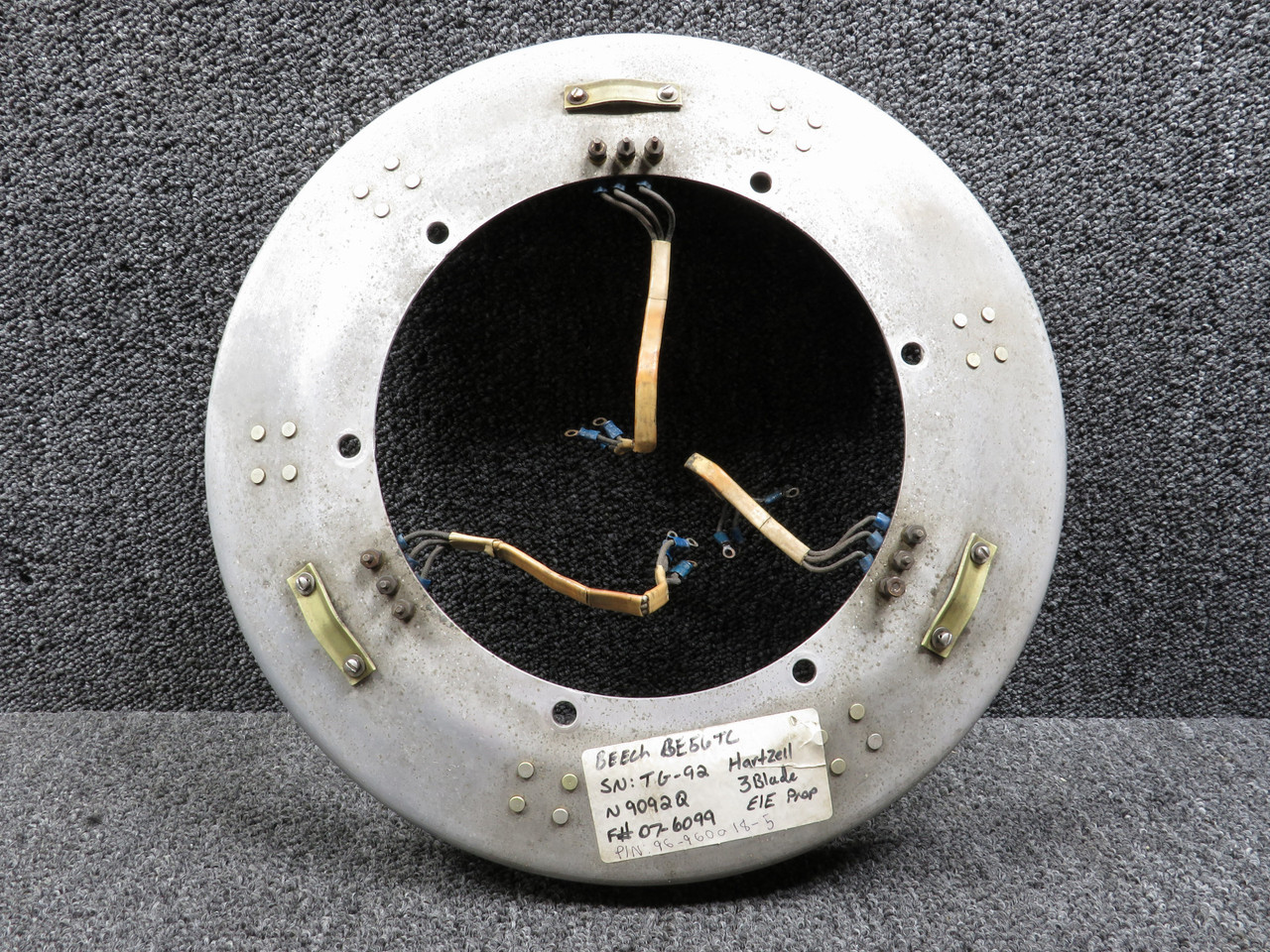 96-960018-5 Beechcraft BE-56TC Spinner Bulkhead AFT 3 Blade Electric