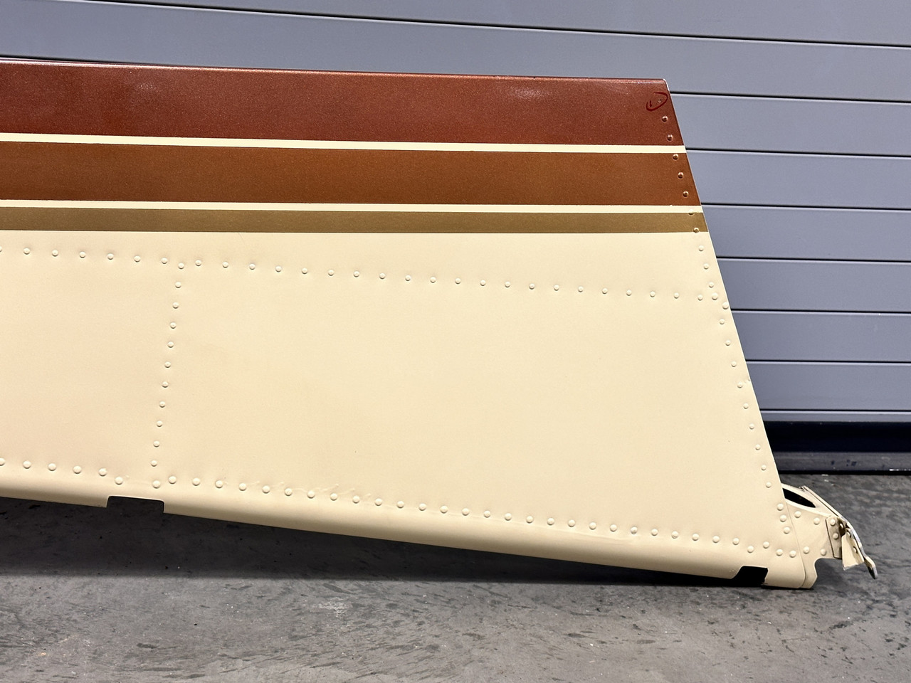 1231001-6 (Use: 1231001-19) Cessna 182C Swept Rudder Assembly