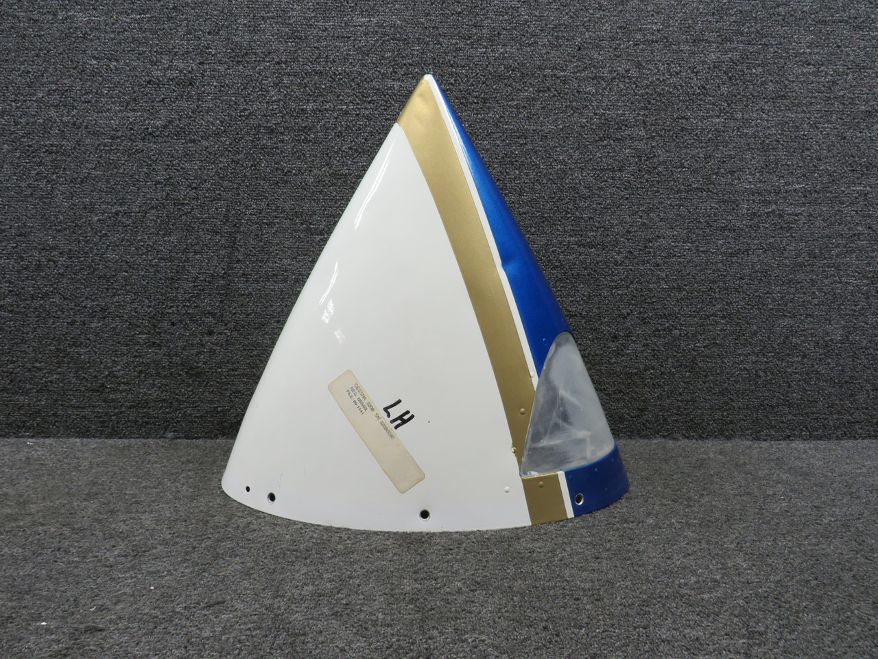 0823411-1 Cessna 320B Fuel Tank Nose Cap Assembly LH (Striped)