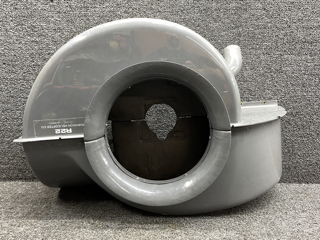R7156 Robinson R22 Engine Cooling Scroll Set (Upper & Lower)