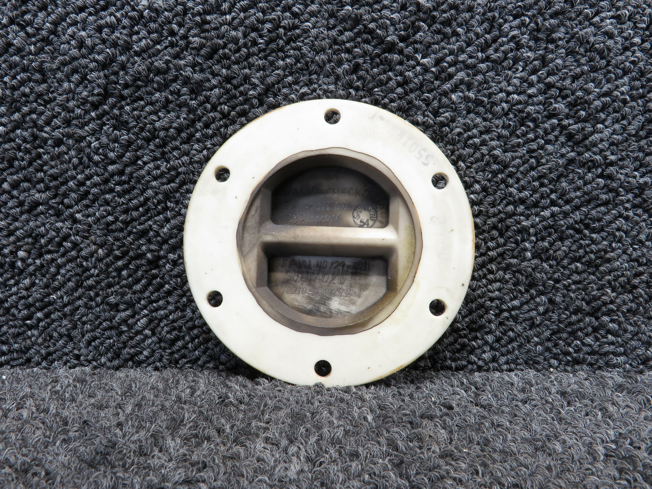 y318ページ 2201892-1 Shimadzu Check Valve 2.5” Diameter Assembly