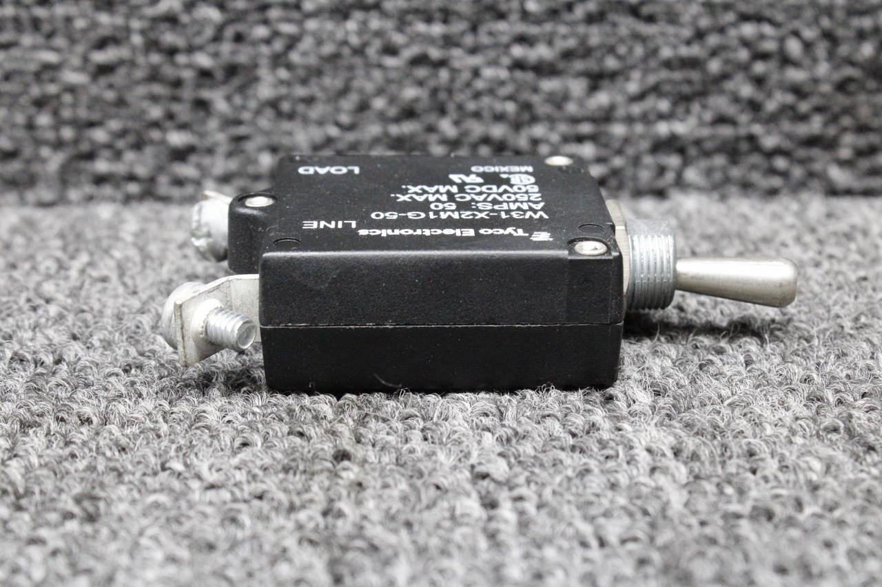 W31-X2M1G-50 Tyco Electronics Toggle Switch (Volts: 50, 250, Amps: 50)