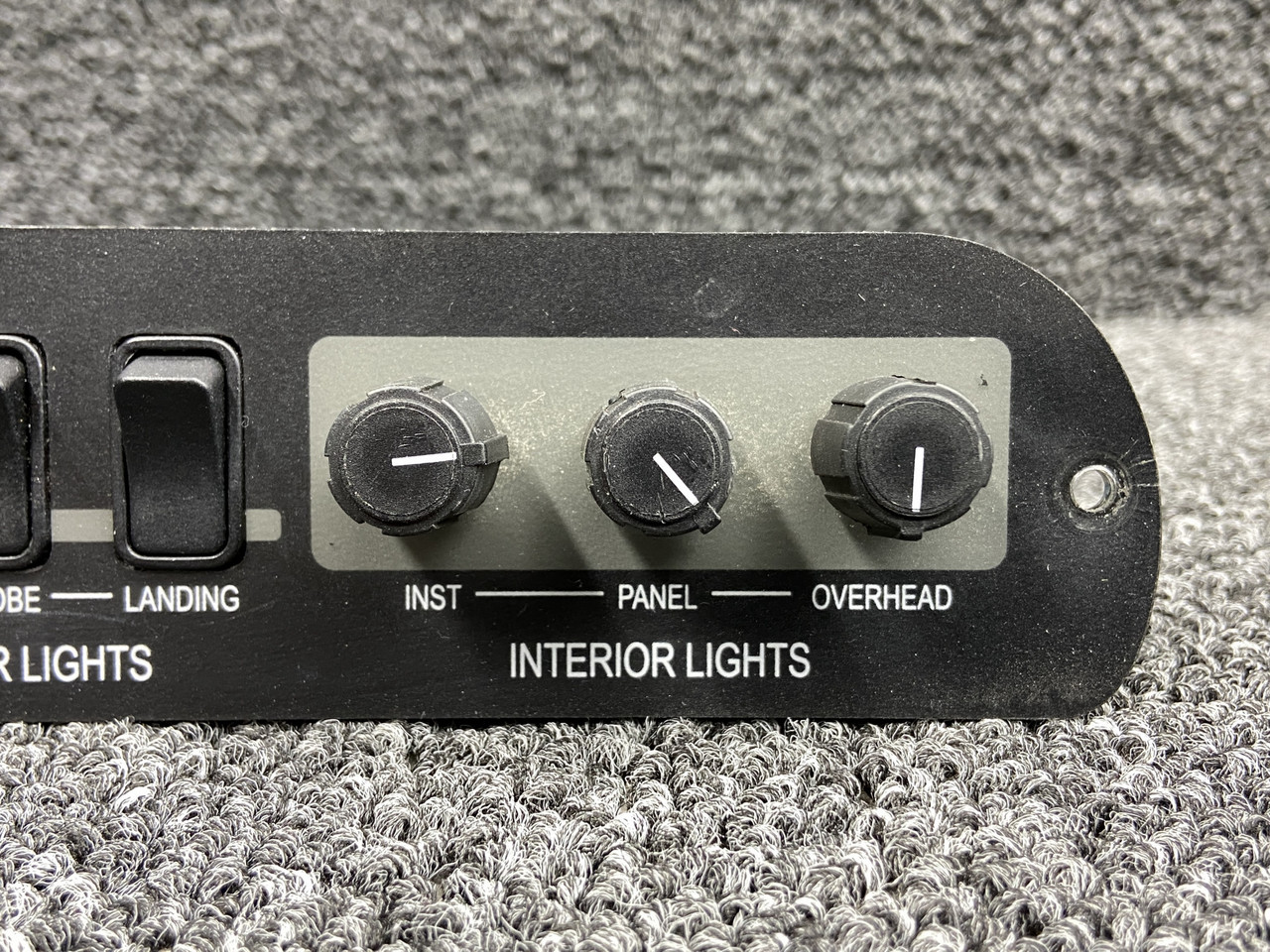 A0745 (Alt: 14637-002) Moritz Bolster Switch Panel Assembly