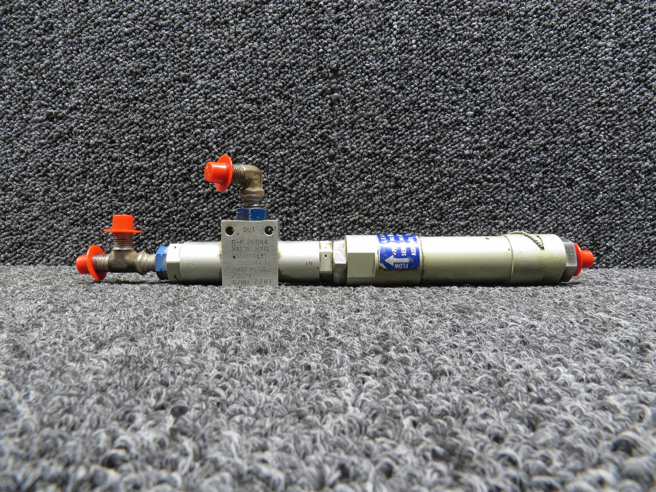 G-K 26044, 2380114-1 Learjet 25B Hydraulic Shuttle Valve with