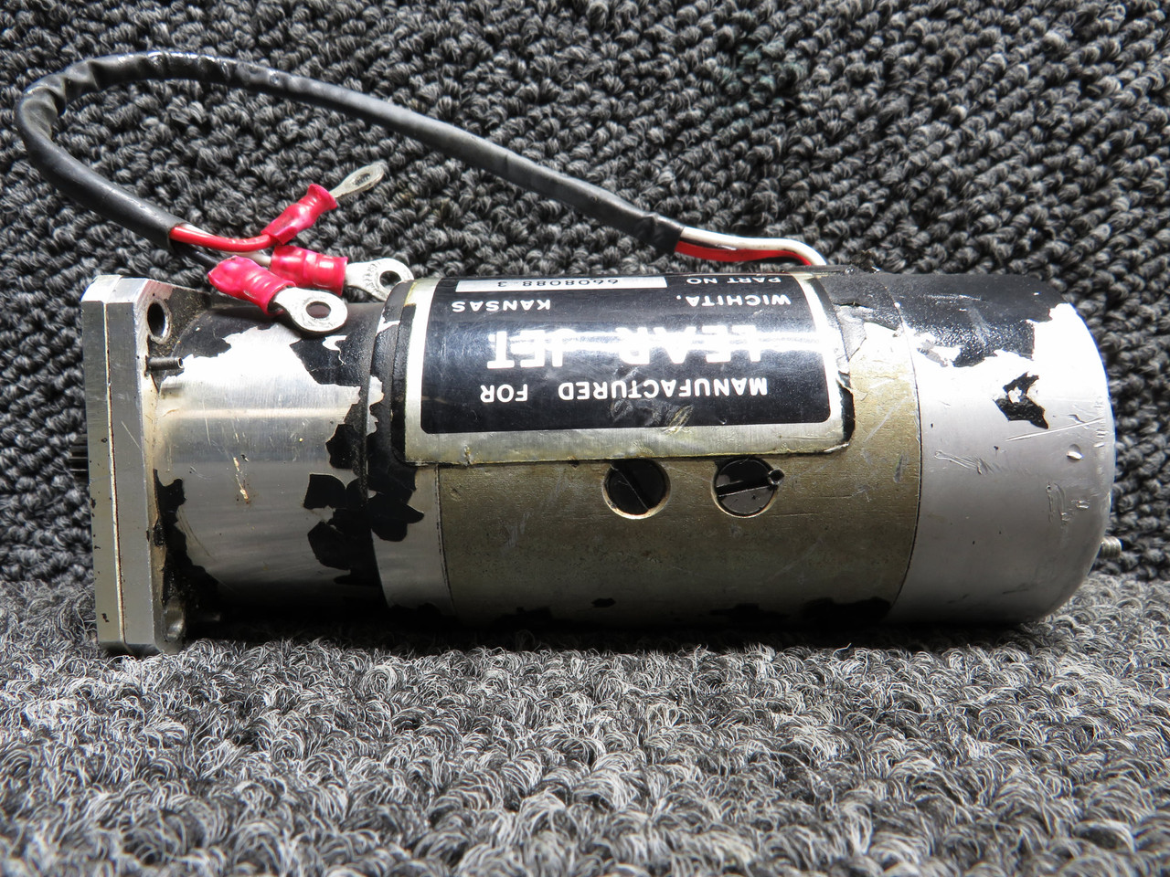 モーターヘッド　古い　80s England 6608088-3 Electro-Mech Stab Motor Actuator (RPM: 18,000)(Volts: 28