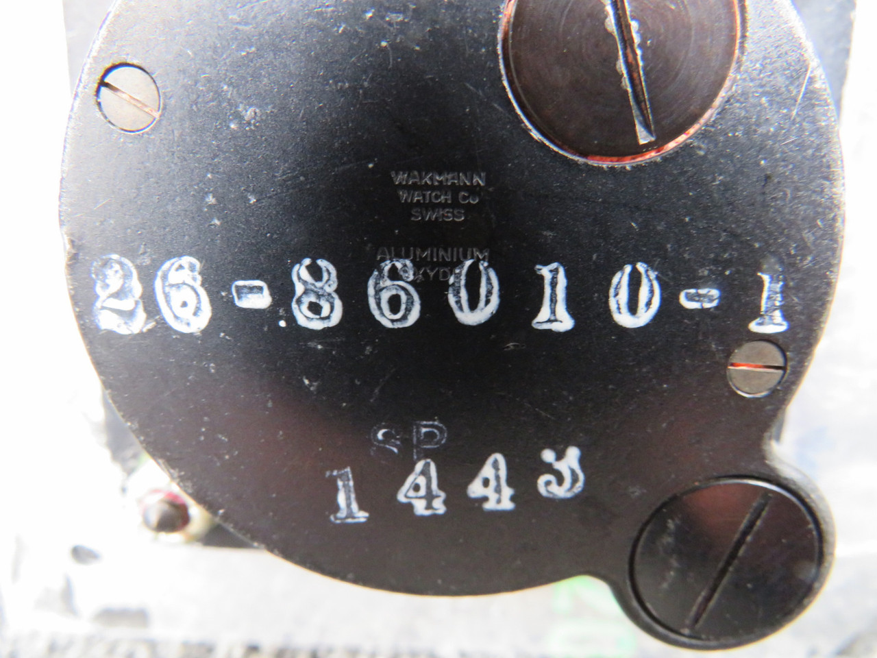 26-86010-1 Wakmann 8 Day Clock (Large Face Mount) For Sale