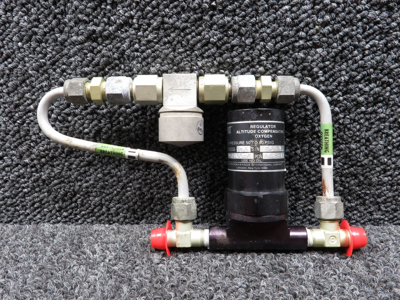 803333-01 Piper PA42-720 Altitude Oxygen Compensating Regulator