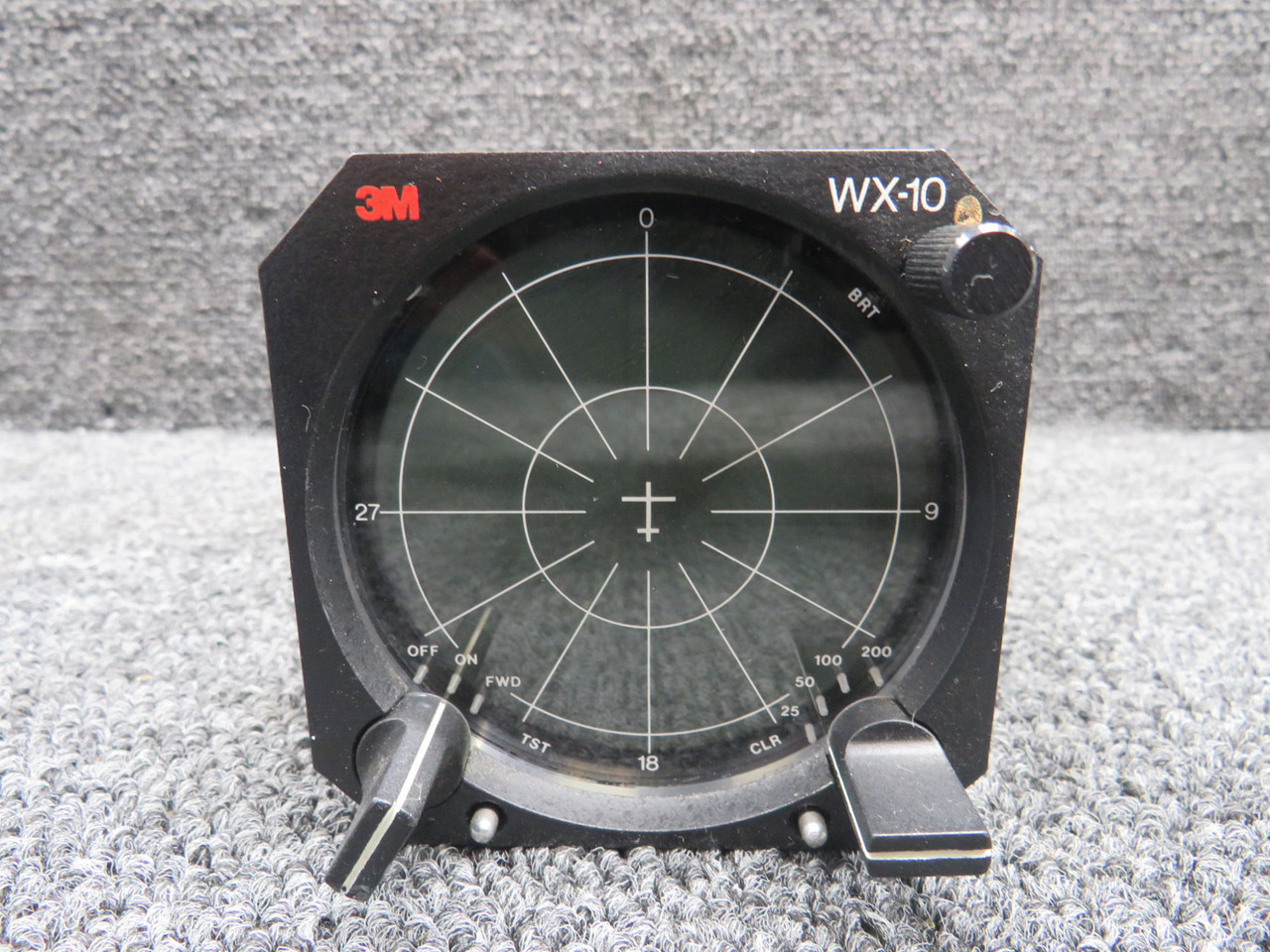 280D40 3M WX-10 Stormscope Display Indicator Modified, Face