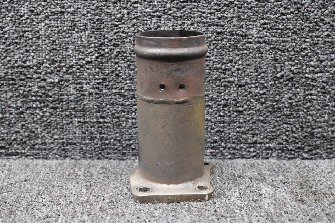 1250860-100 (Use: 1250860-117) Continental TSIO-520 Exhaust Riser w Probe Holes