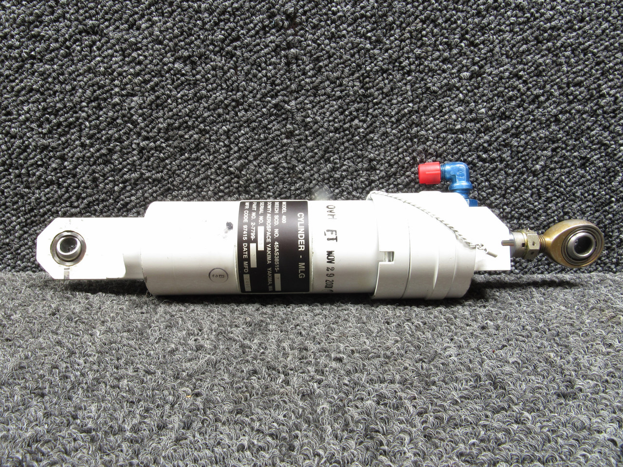 2-7799-3 (Alt: 45AS38515-7) Beechcraft Main Landing Gear Cylinder Assembly