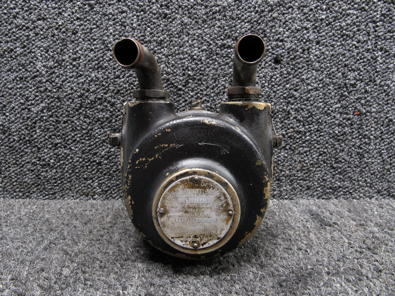 4850176 (Alt: AN-6111-1) Aero Design Engineering Engine Driven Air Pump Assembly