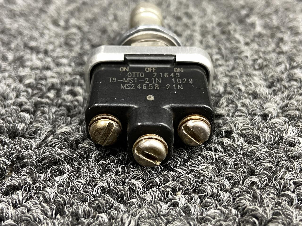 T9-MS1-21N (Alternate PN: MS35059-27) Otto Prime Toggle Switch