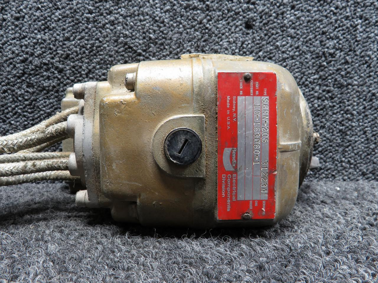 10-163060-1 Bendix S6RN-205 Magneto Assembly with Cables For Sale