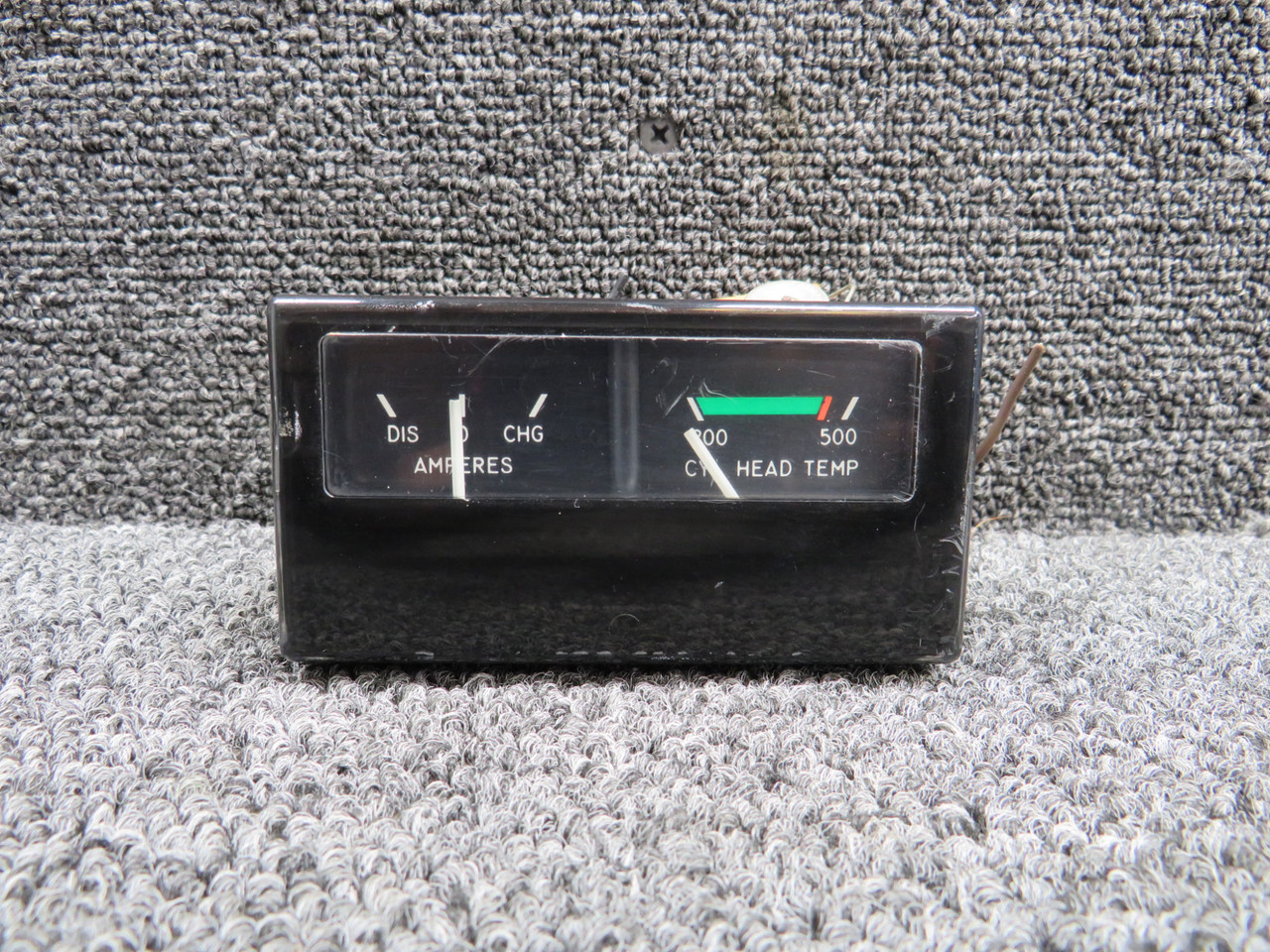 C669514-0101 Cessna Ammeter and Cylinder Head Temperature Indicator Cluster 12V