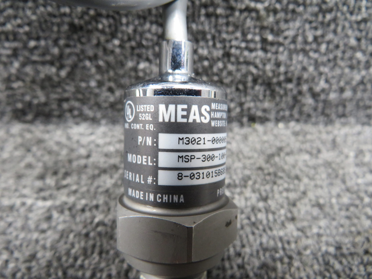 M3021-000005-100PG Meas-Spec MSP-300-100-P-2-N-1 Pressure