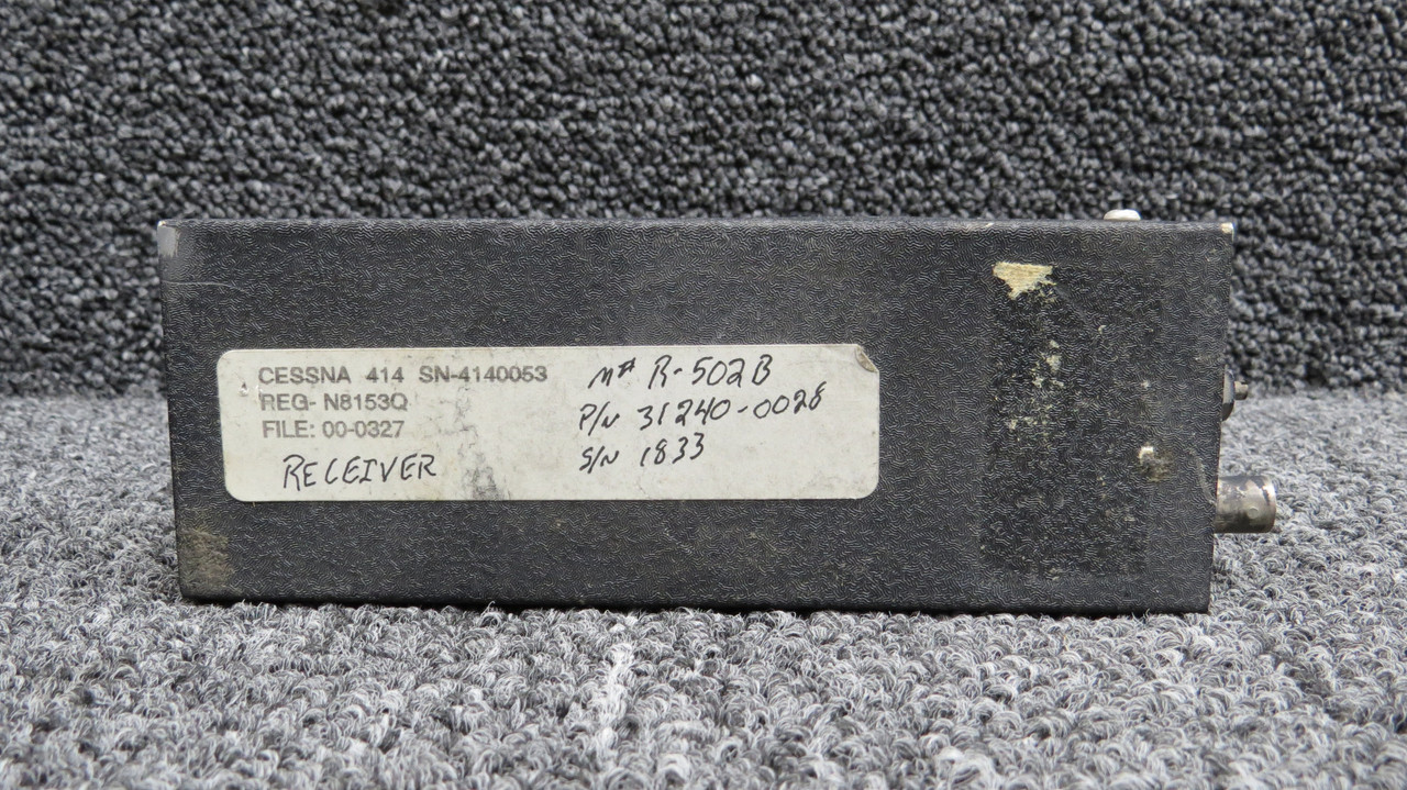 31240-0028 ARC R-502B Marker Receiver (Volts: 28) (Broken Connector)