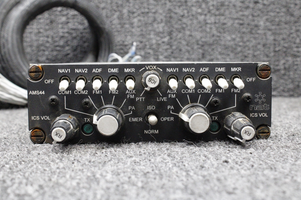 AMS44 Northern Airborne Dual Channel Audio Control Unit (Core) For