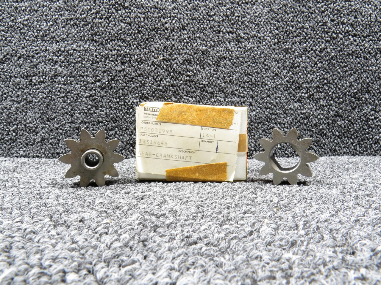 13S19646 Textron-Lycoming Crankshaft Gear (New Old Stock)