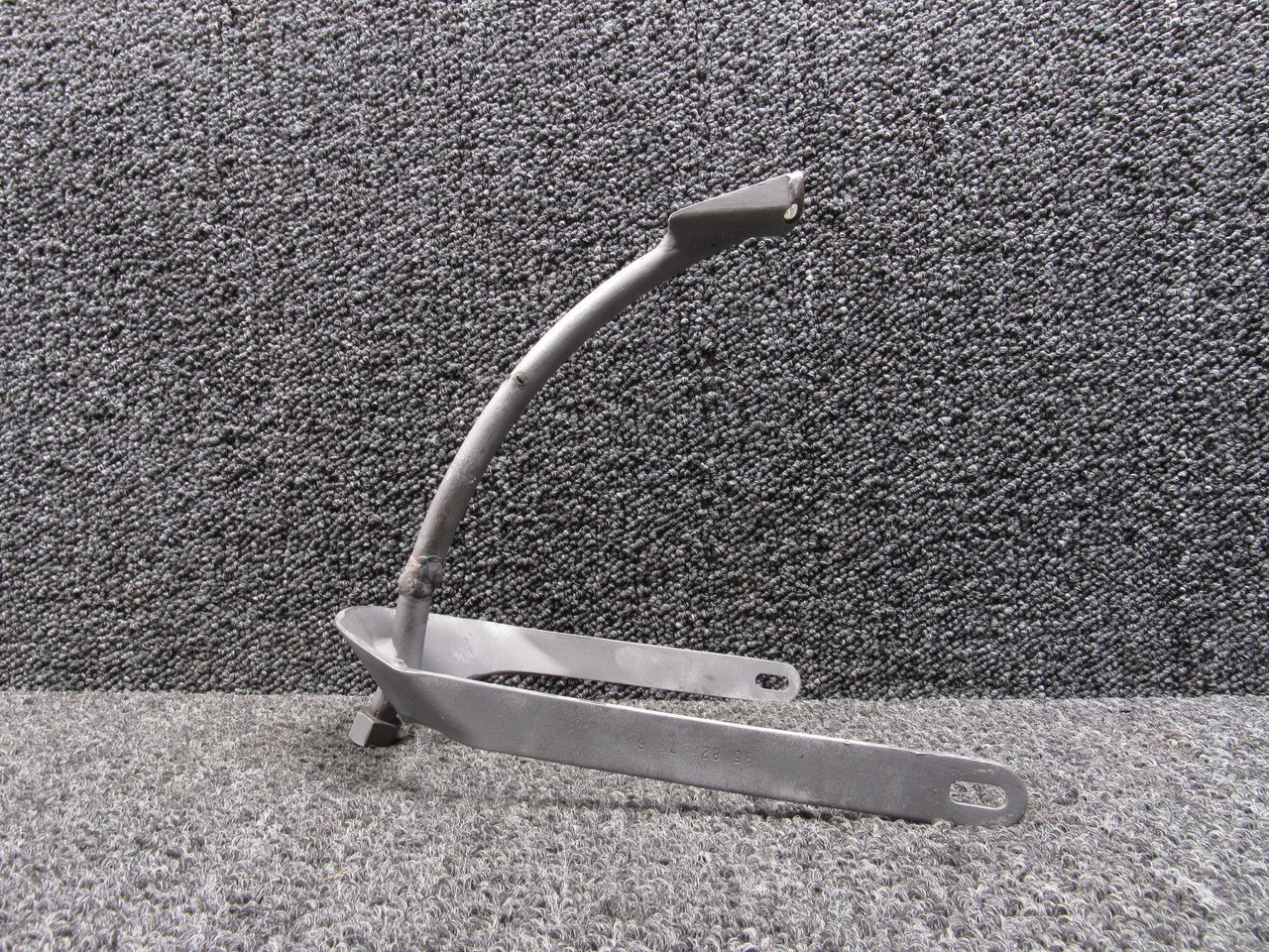 35-825175 Beech BE-55 Nose Wheel Mud Ice Scraper Weld Assy (Repaired, Damaged)